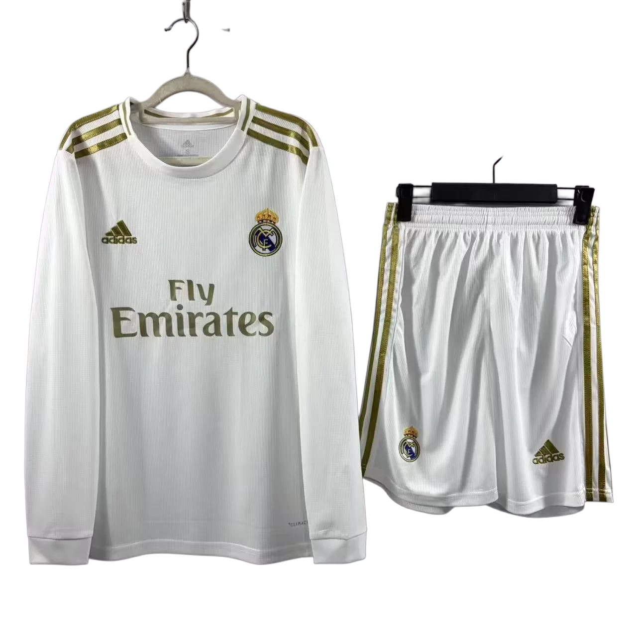 Retro 19/20 Real Madrid Home Long Sleeves S-XXL