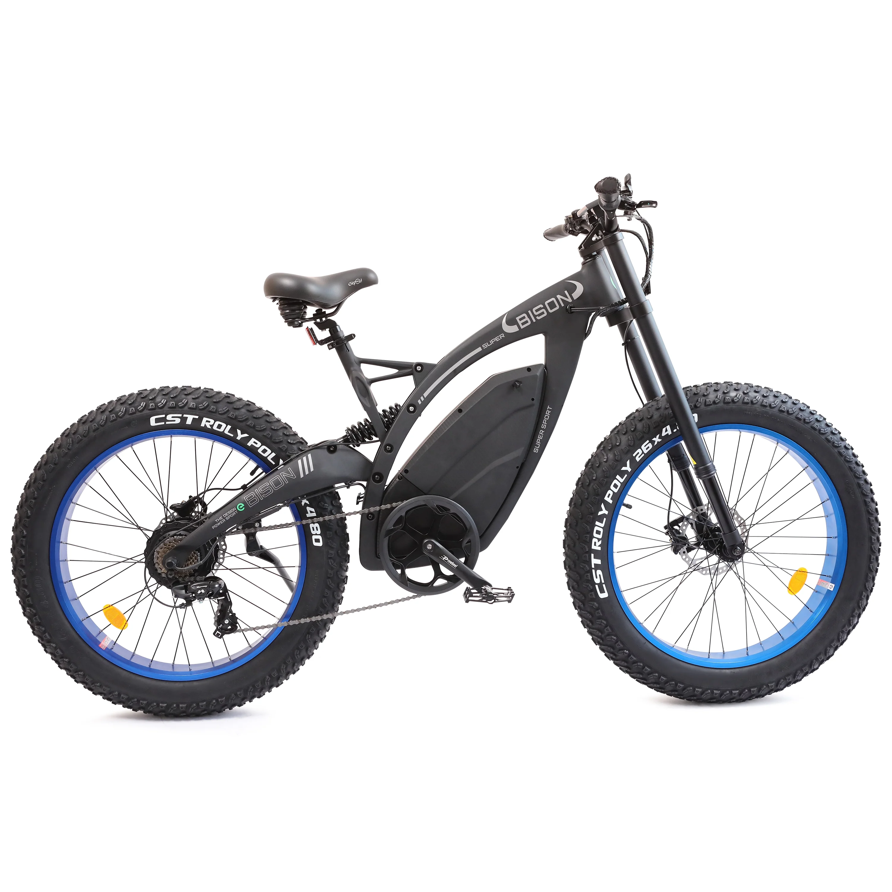 ECOTRIC 26in Fat Tire Electric Mountain Bike, 750W, 48V 18Ah