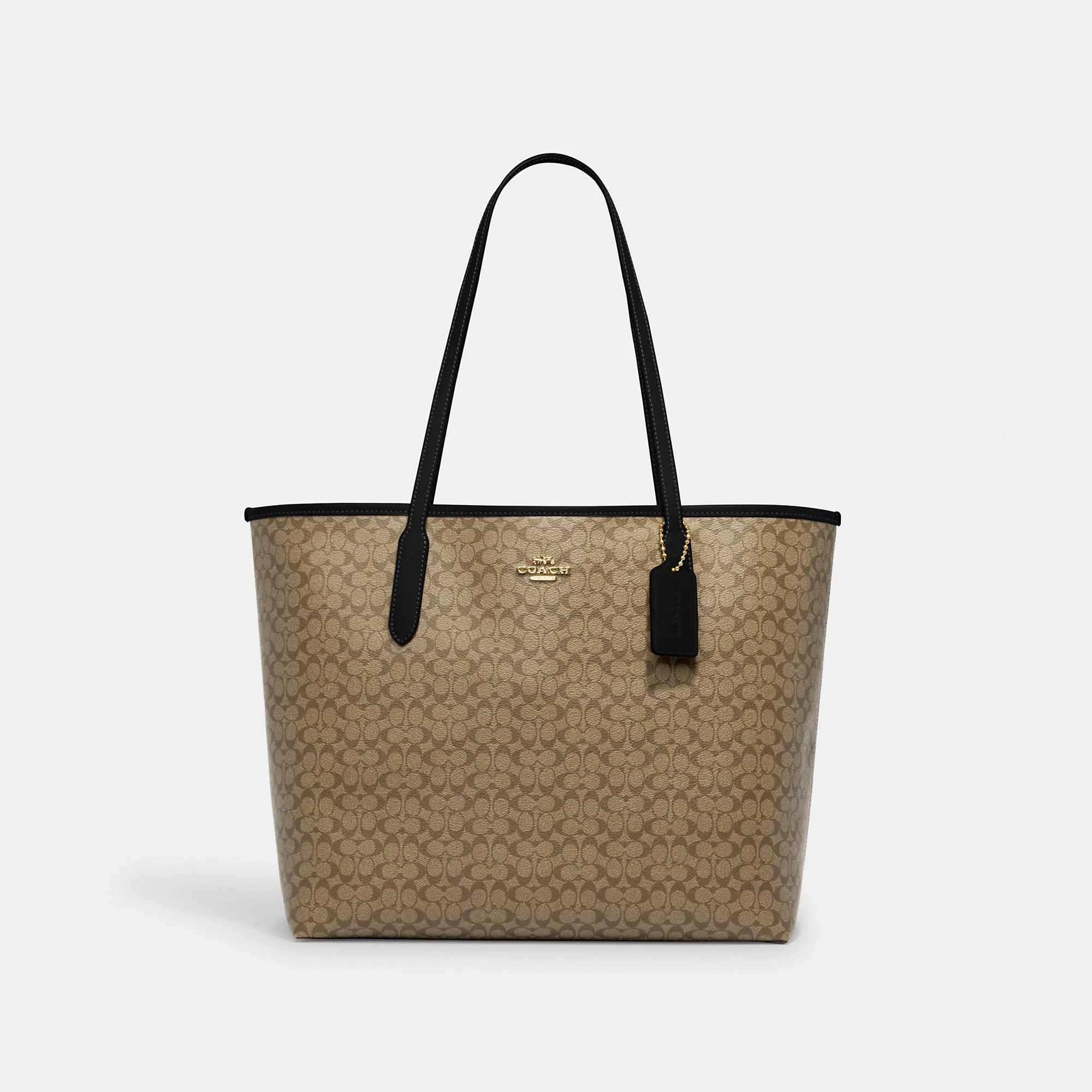 Outlet City Tote In Signature Canvas