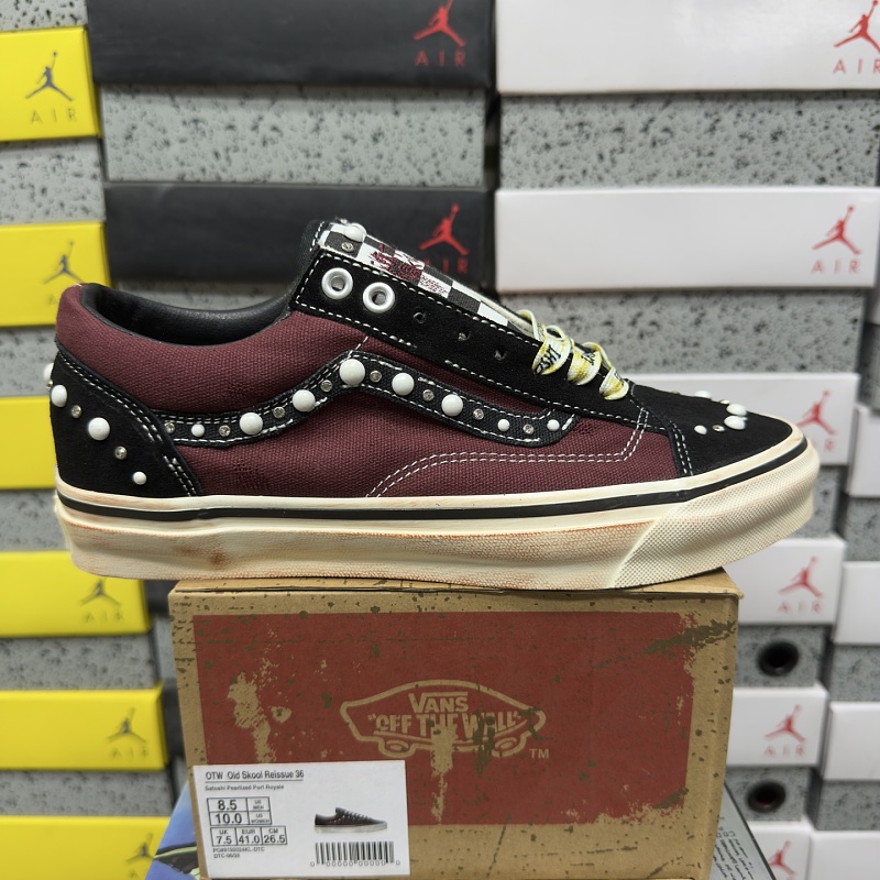 Vans Old Skool Purple Black Vintage Pearl