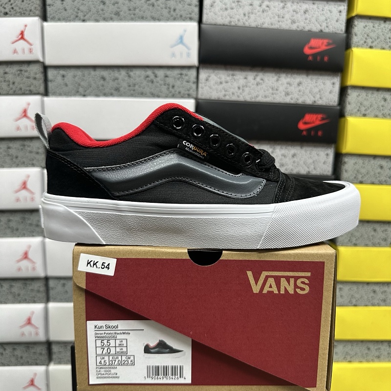 Vans Skool Black Red