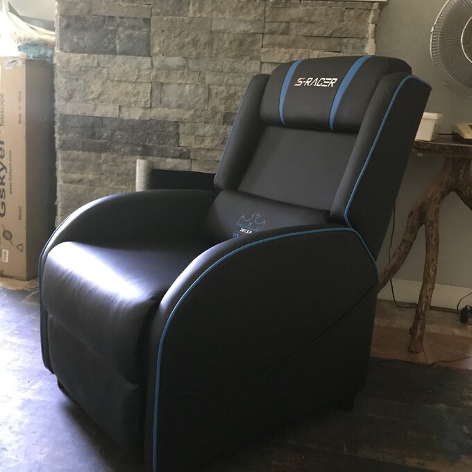 Faux Leather Reclining Massage Chair