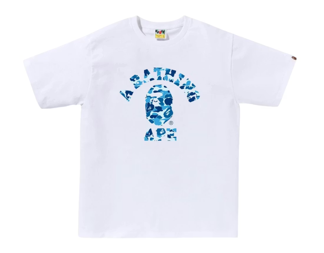 BAPE ABC Camo College Tee FW25