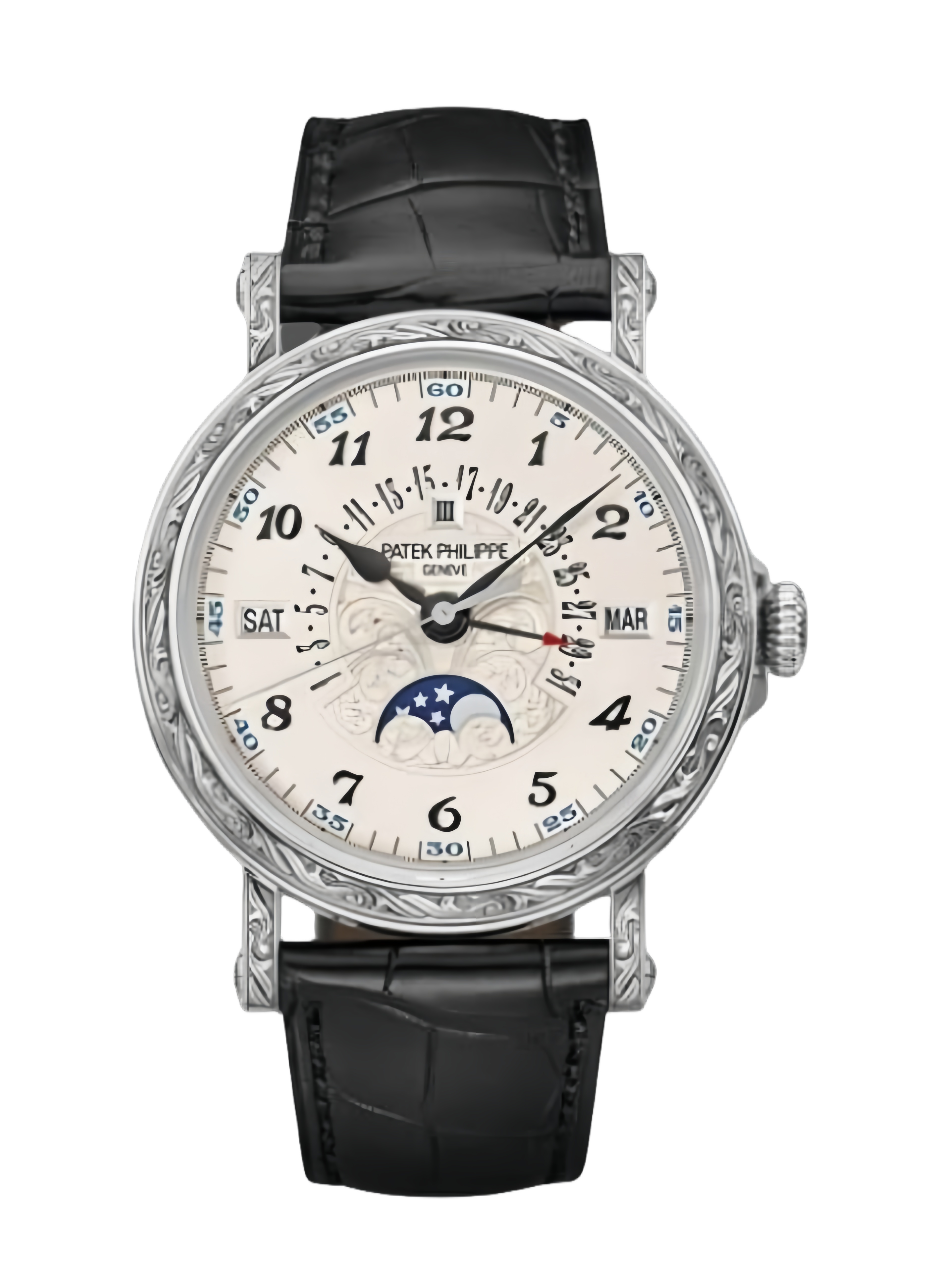 【Super Clone】Patek Philippe Grand Complications 5160 500G 001 38mm Unisex Replica Watch