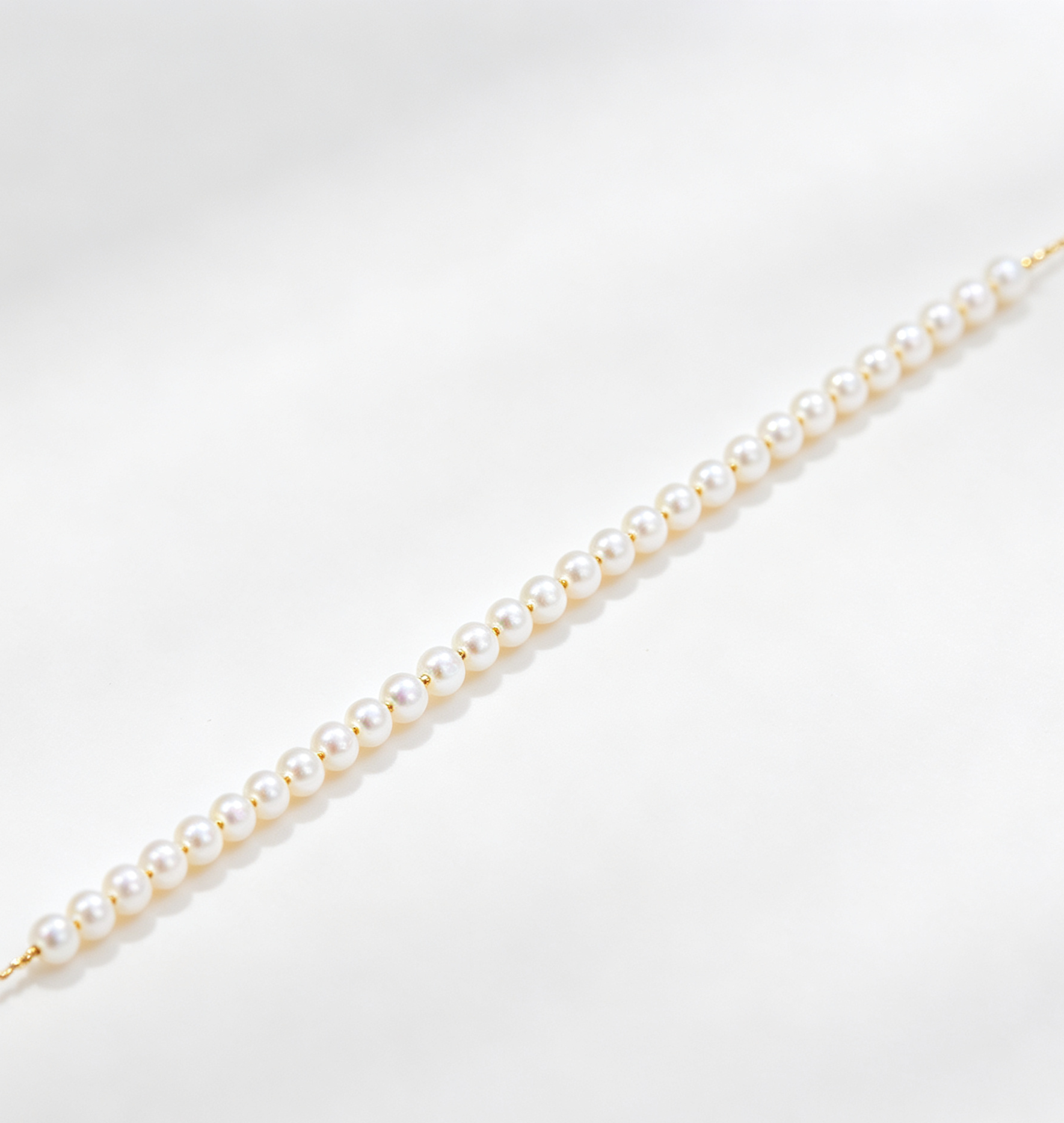 Delicate Pearl Strand Necklace