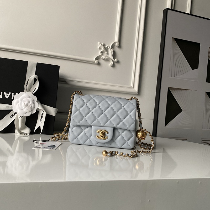 Chanel AS1786 Gold Classic Flap Bag Large