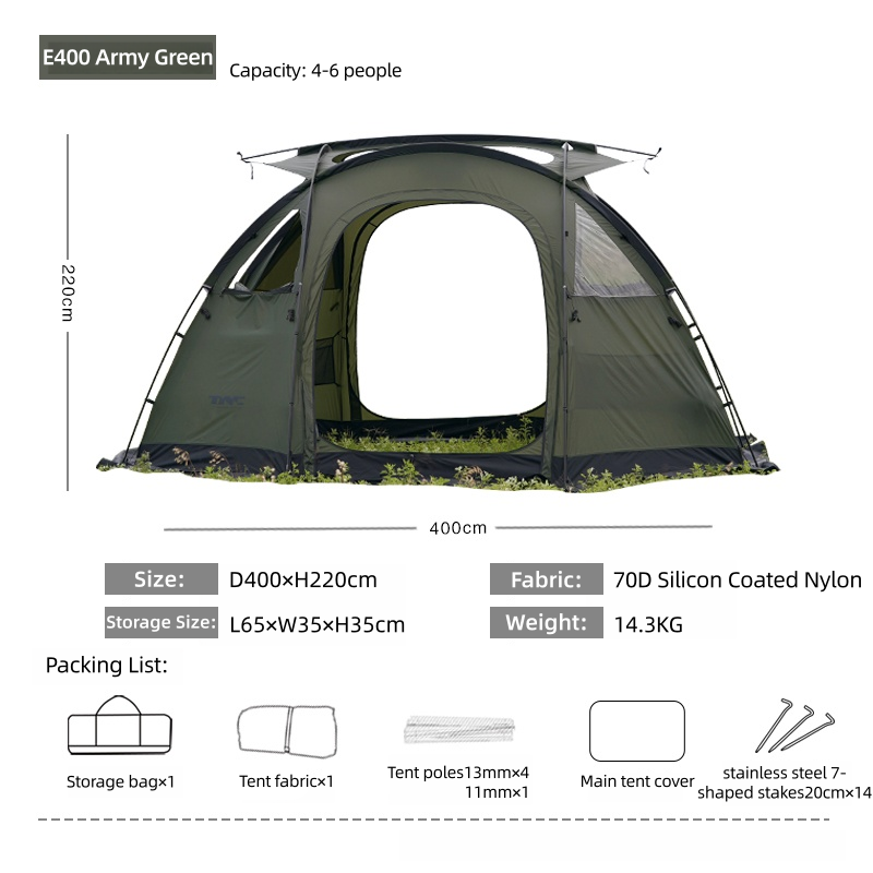 BLACK DRAGON E400 Nylon Tent
