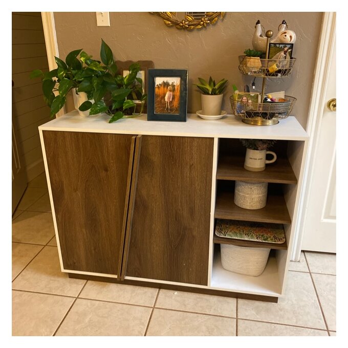 16 Pair Shoe Storage Cabinet