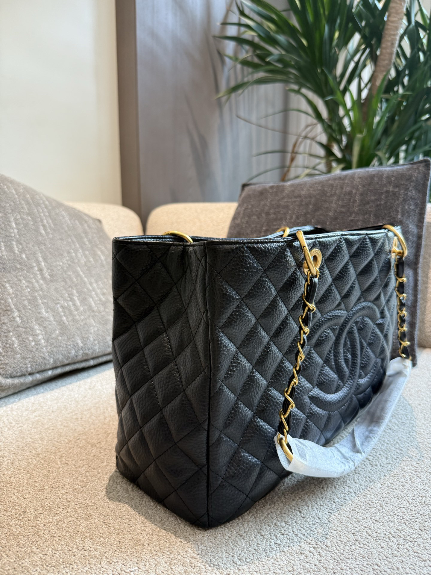 CHANEL GST Shopping Tote Bag