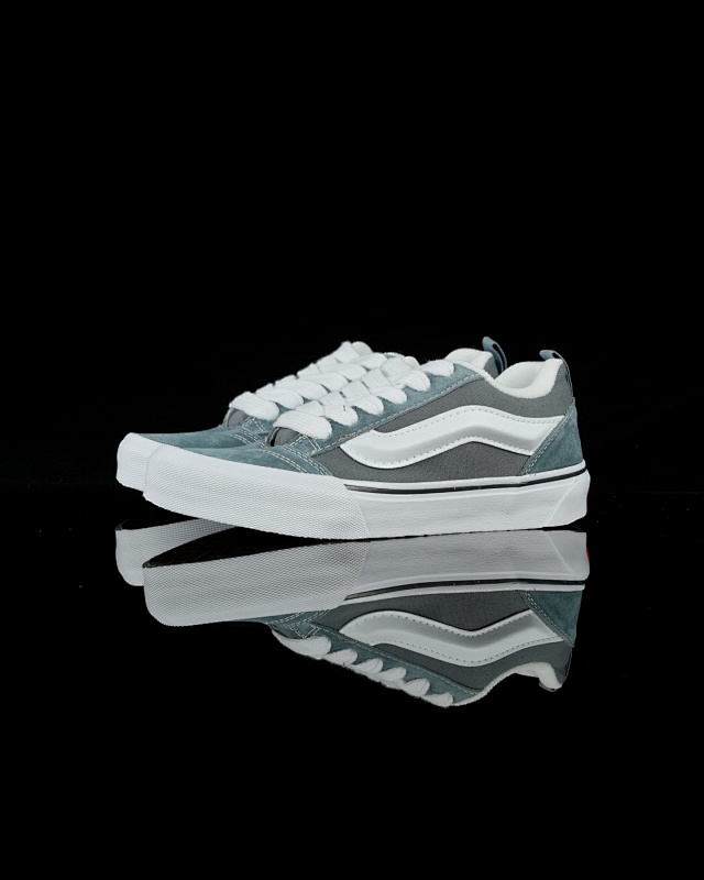 Vans Knu Skool Grey Blue Chunky Sneakers
