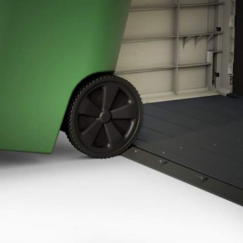 Plastic Storage Unit Box Garden Sheds Wheelie Bins for Tools