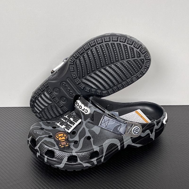 Crocs x BAPE Clog - Black Camo - Standard Edition