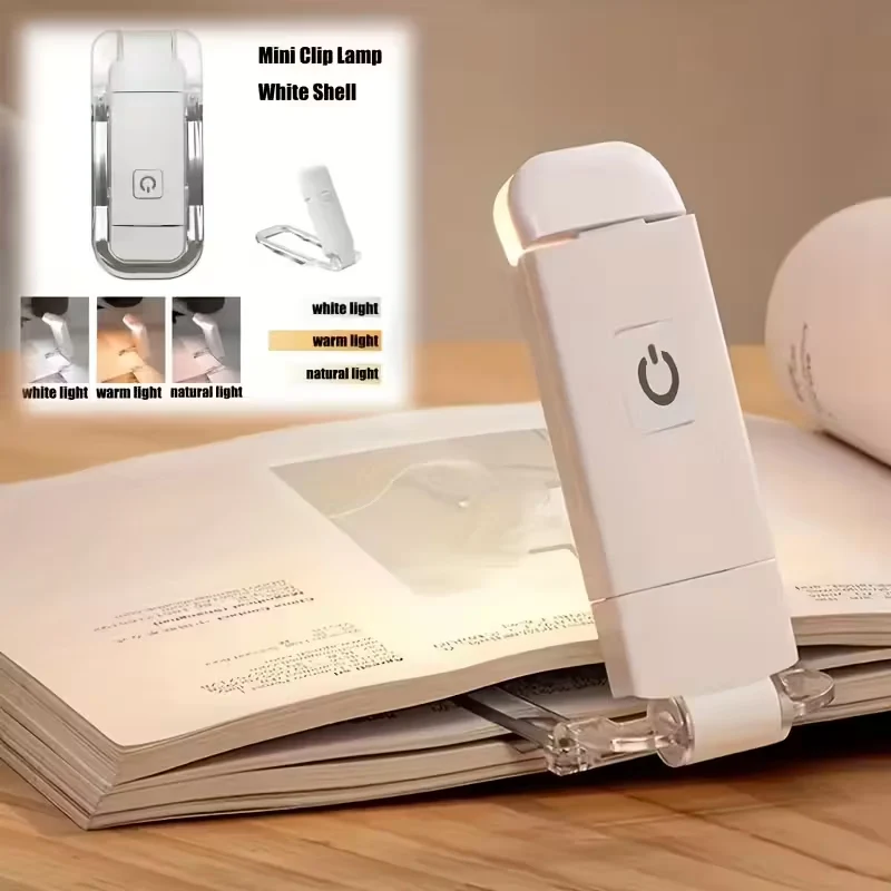 🎁Gift Choice 💡Portable USB Rechargeable Reading Lamp