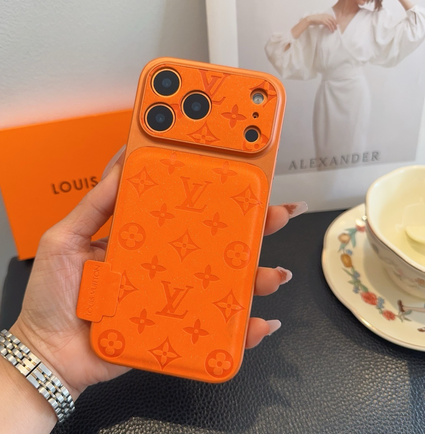 LV Star Series Embossed Phone Case