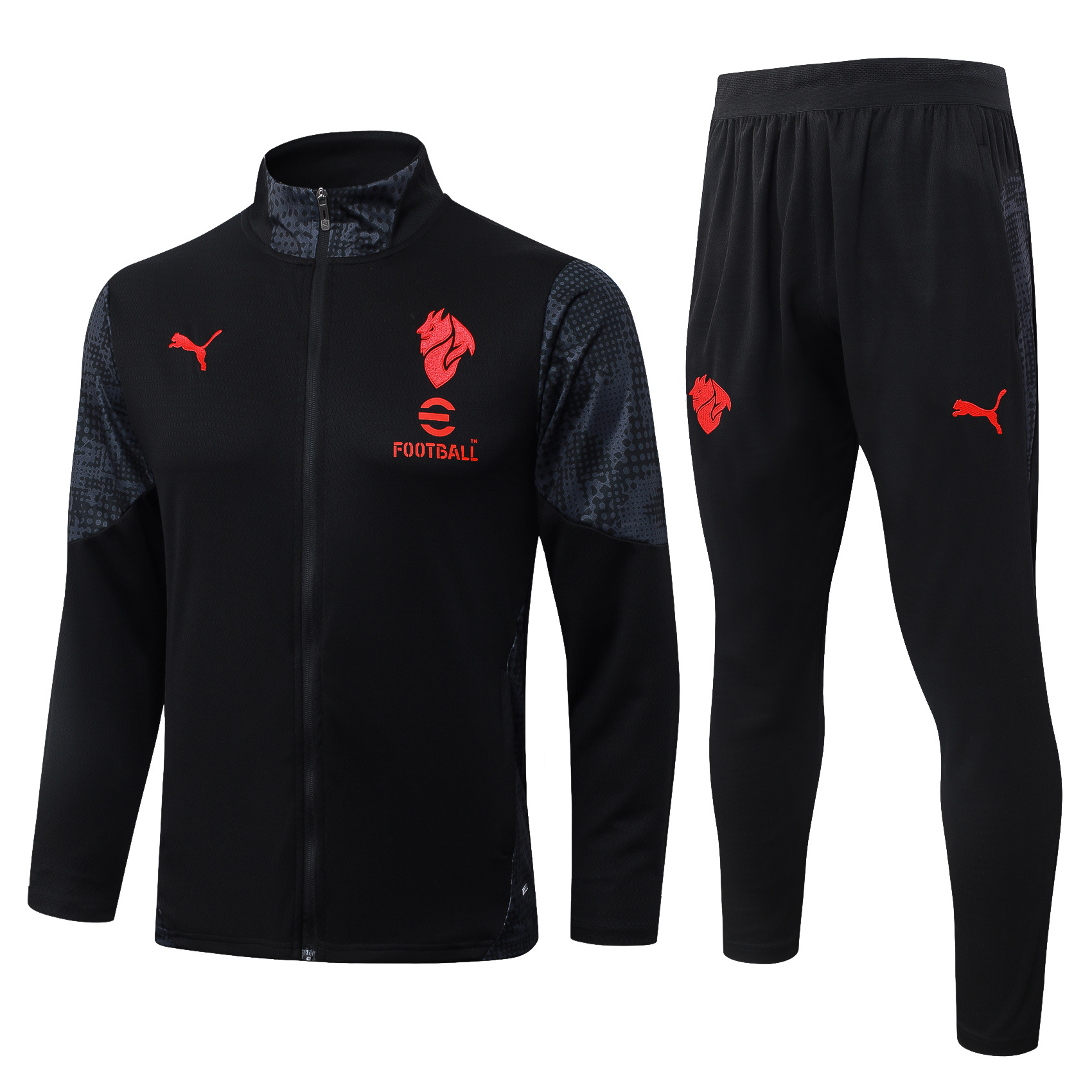 AC Milan Full Zipper Training Suit