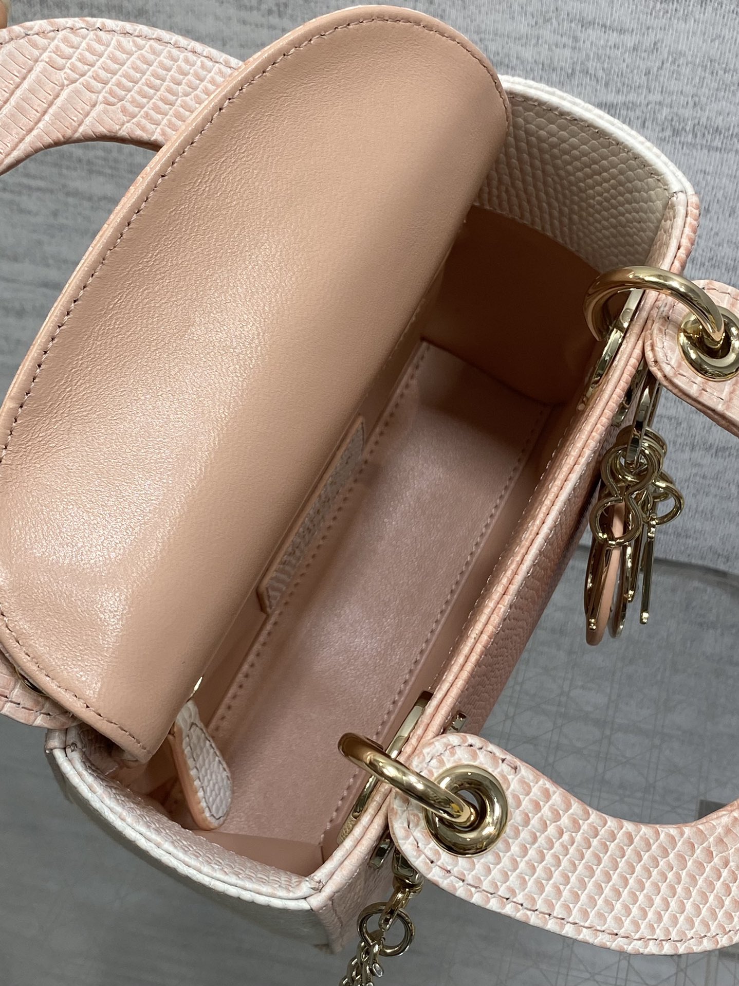 Dior Lady Mini Pink Bag