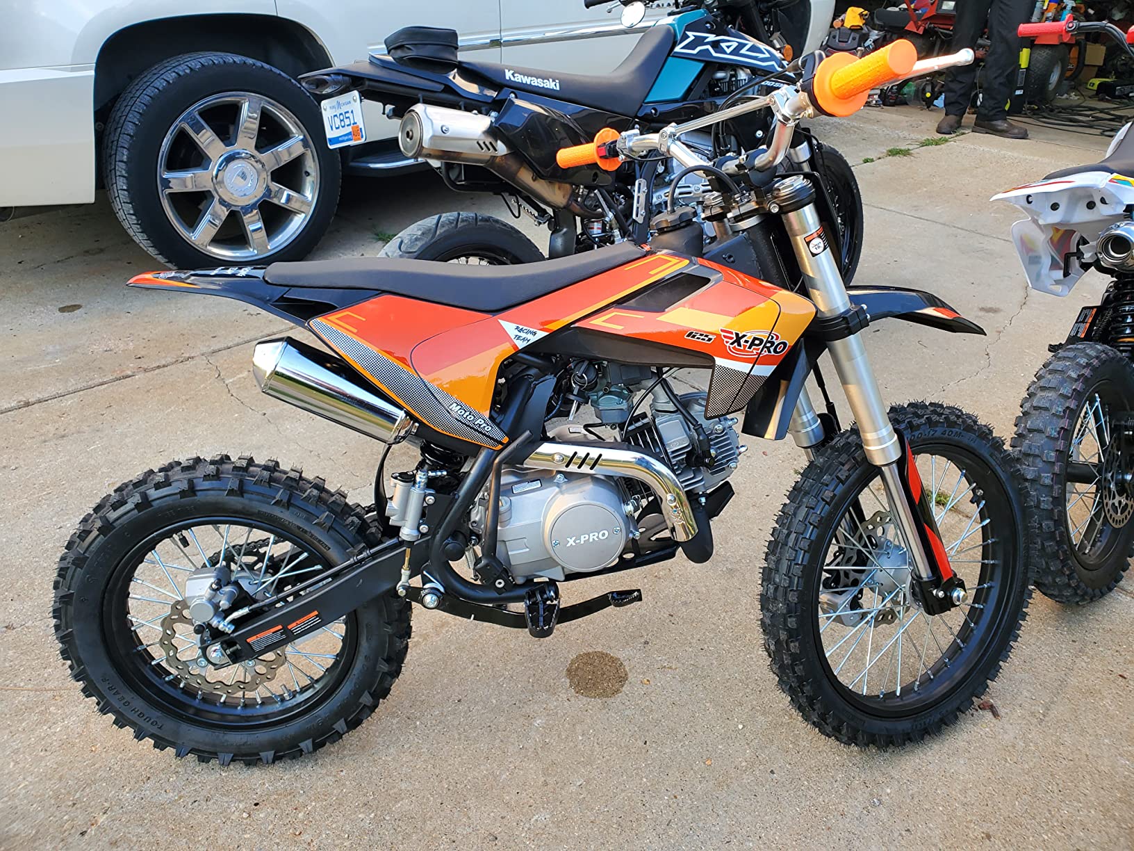 X-PRO 125cc Dirt Bike Pit Bike Adults Dirt Pit Bike 125 Dirt