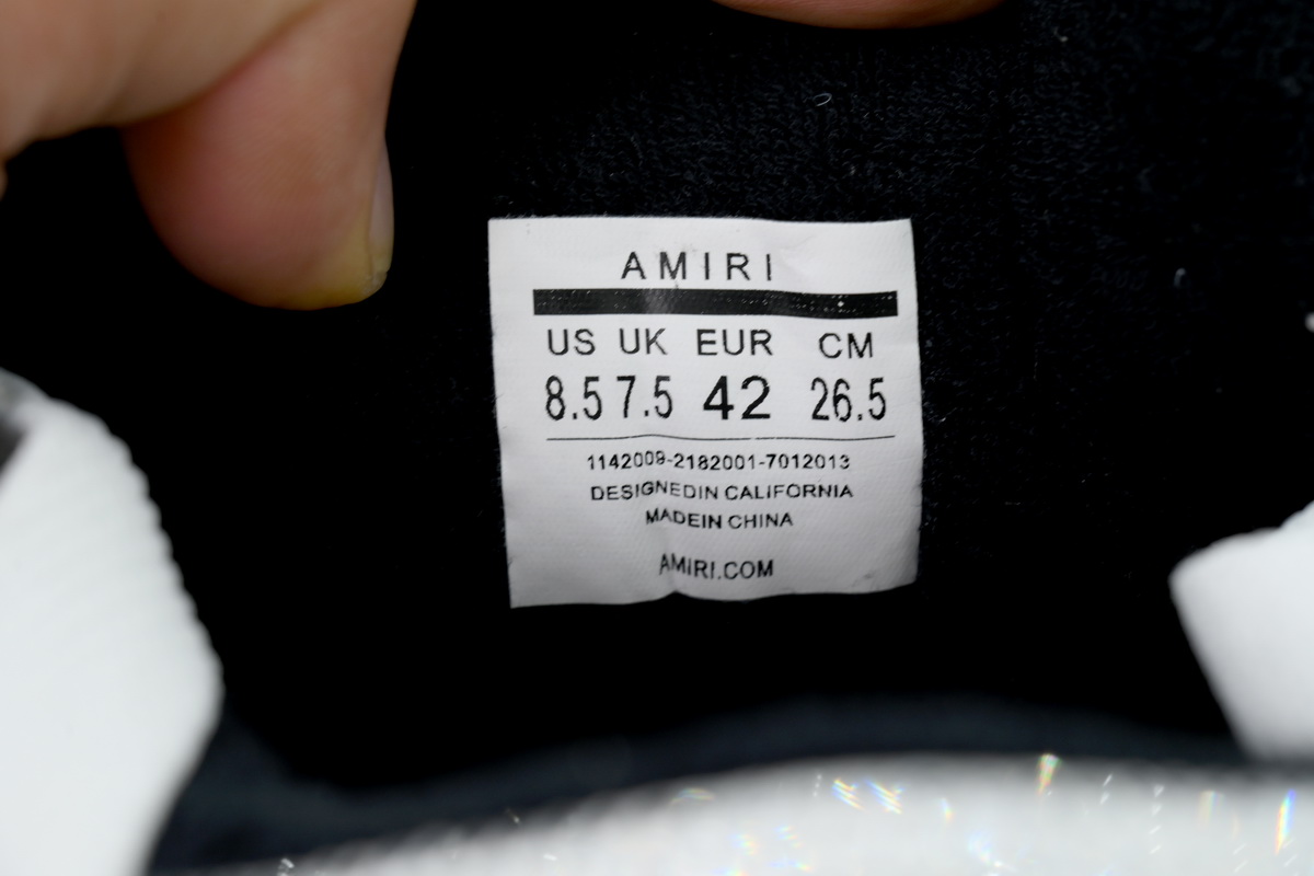 AMIRI Diamond White