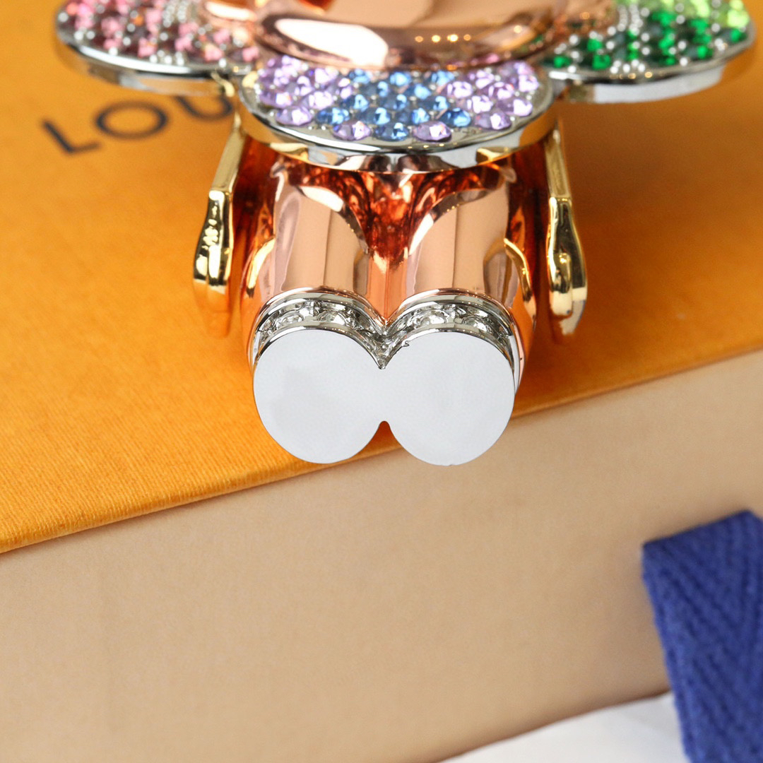 LV Vivienne Bag Charm And Key Holder