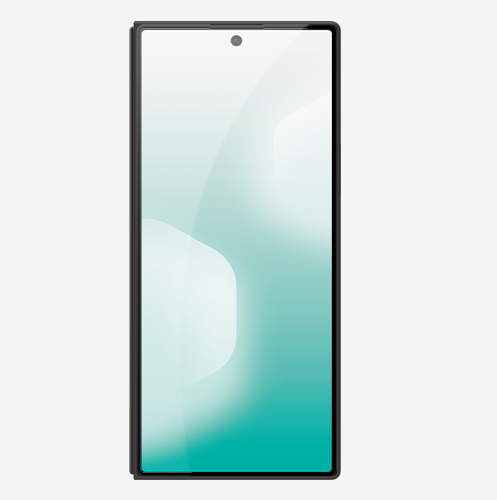 Galaxy Z Fold 8 Tempered Glass Full Coverage - back view