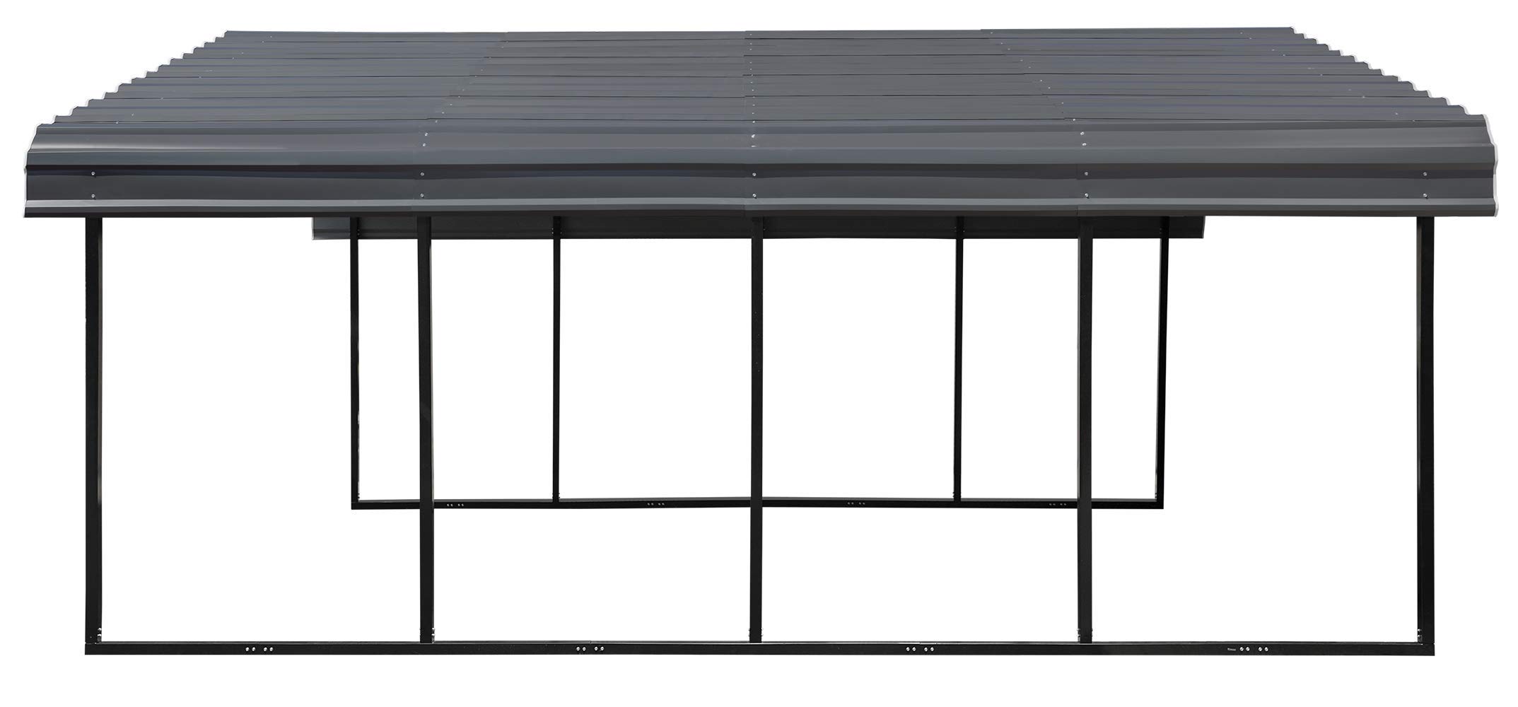 20' x 20' 29-Gauge Metal Carport with Steel Roof Panels