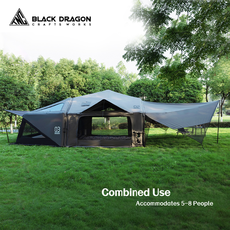 BLACK DRAGON 02 Tianhe 03 Xingsu Space Station Camping Tent Inflatable Tent