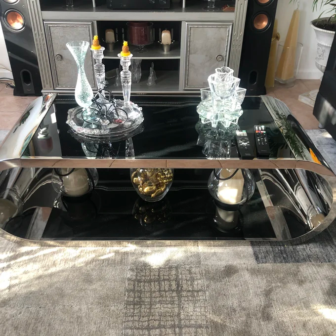 Jasonville Floor Shelf Coffee Table with Storage