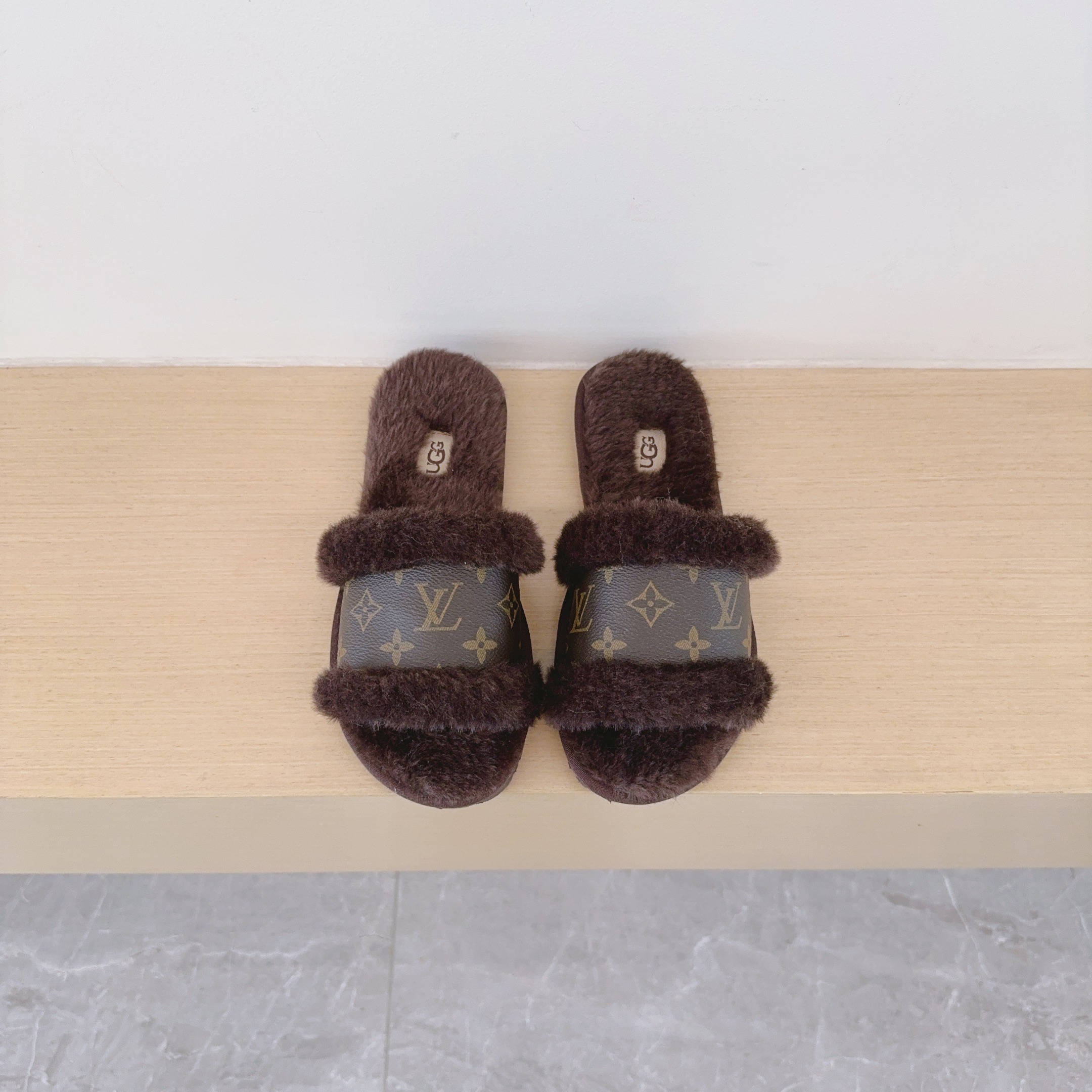 UGG Kids Collaboration Slide Sandals