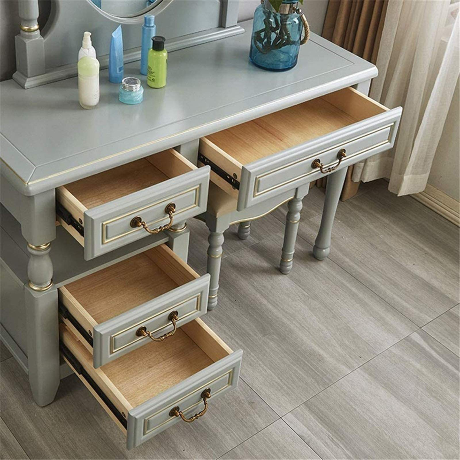 Dressing Table Bedroom Vanity Table Set