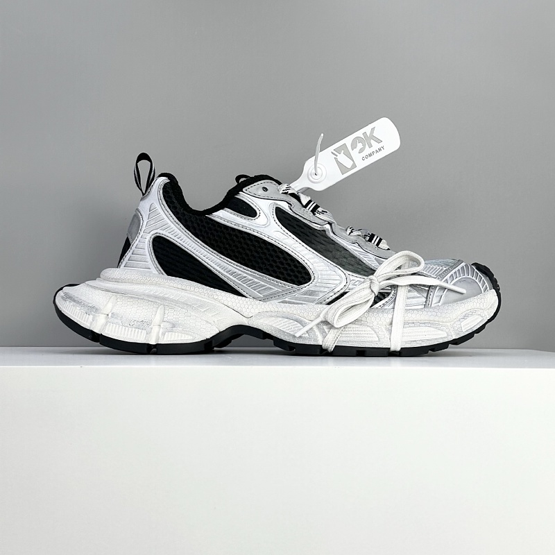 Balenciaga 3XL Black White Sneakers