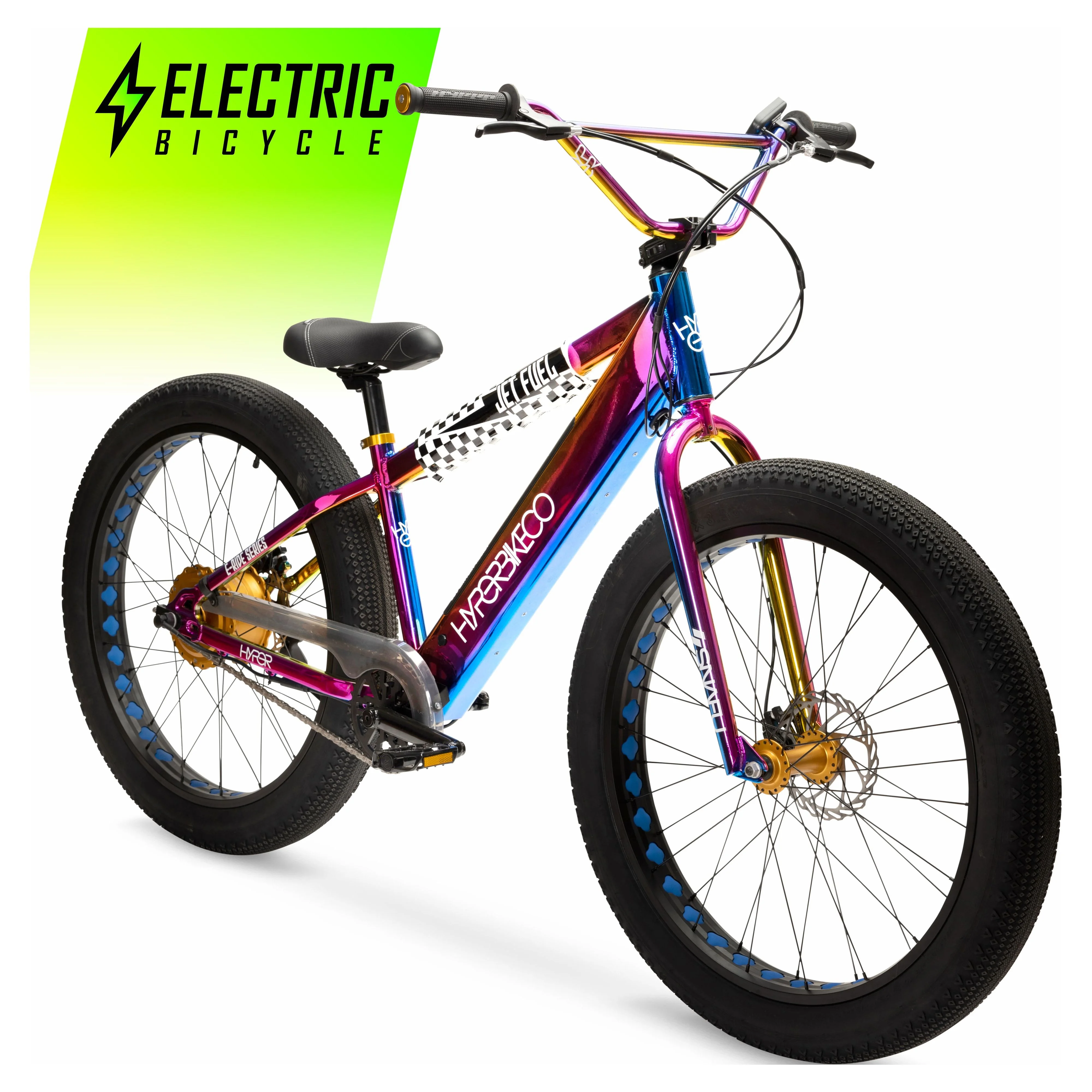 Hyper Jet Fuel 26in Fat Tire Electric BMX Bike, 250W, 36V