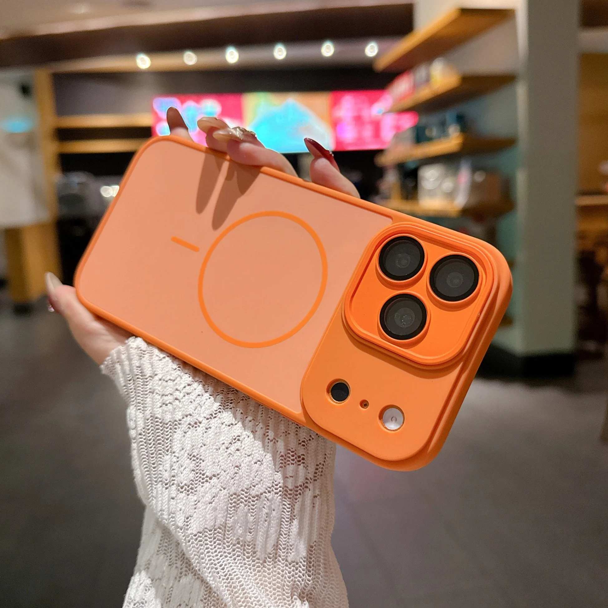iPhone 17 Pro Max Protective Case Shockproof - back view