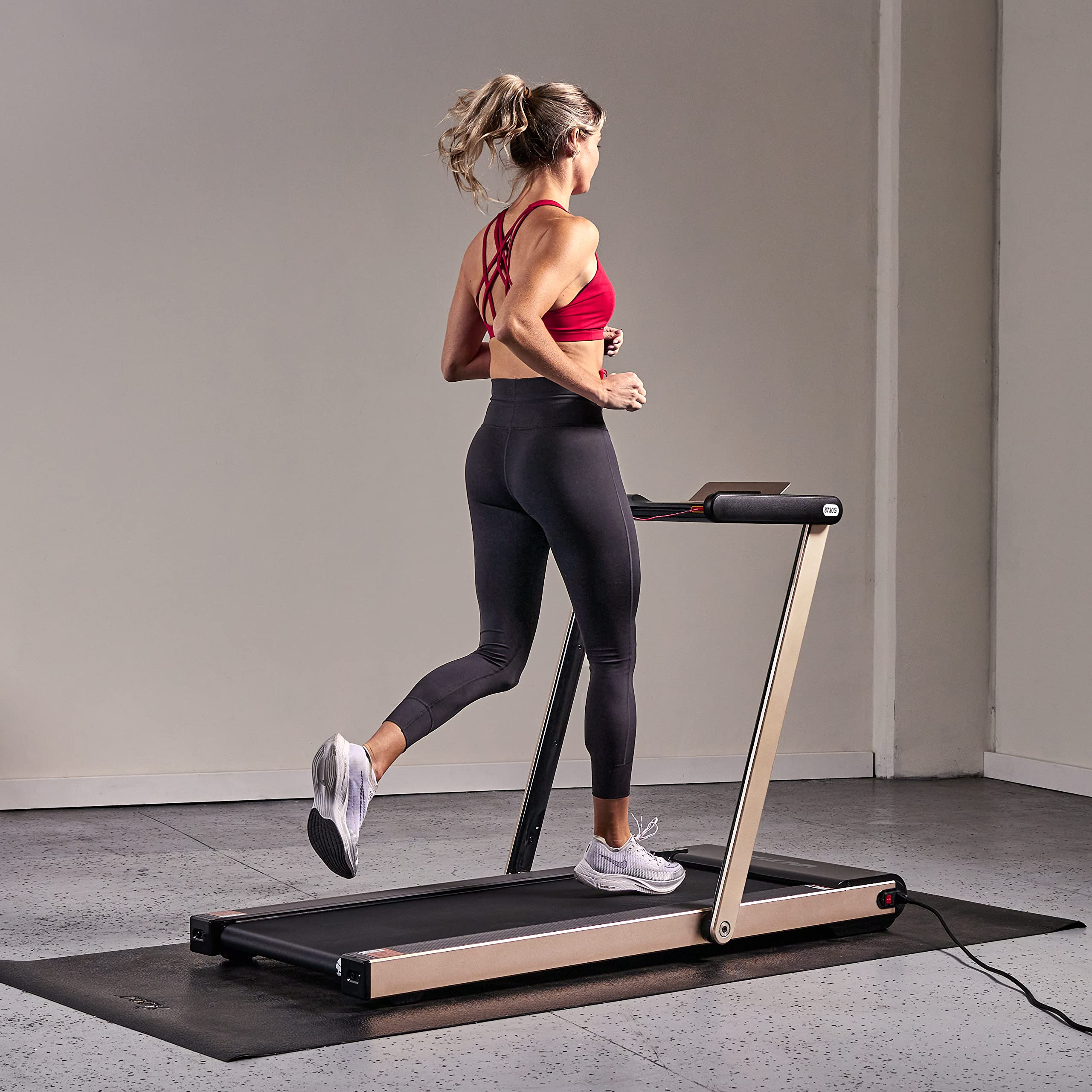 ASUNA Premium Slim Folding Treadmill Running Machine with