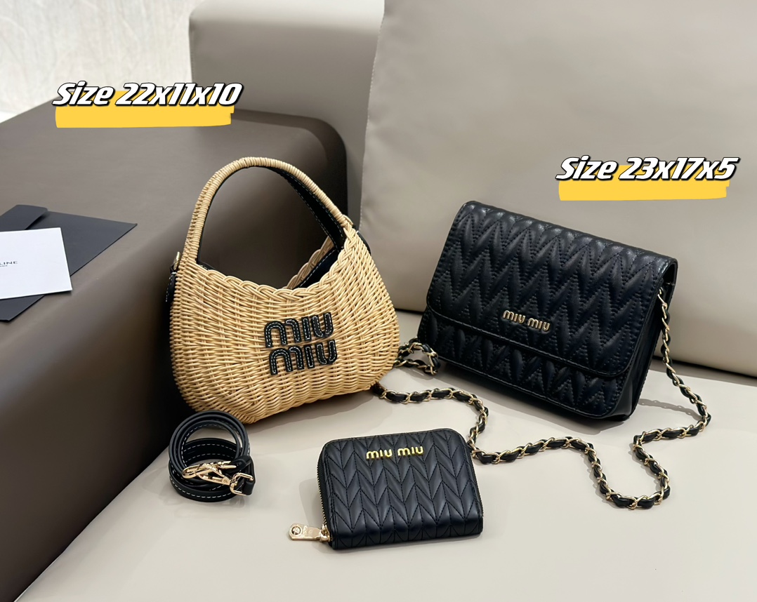 TB MK miumiu three piece set