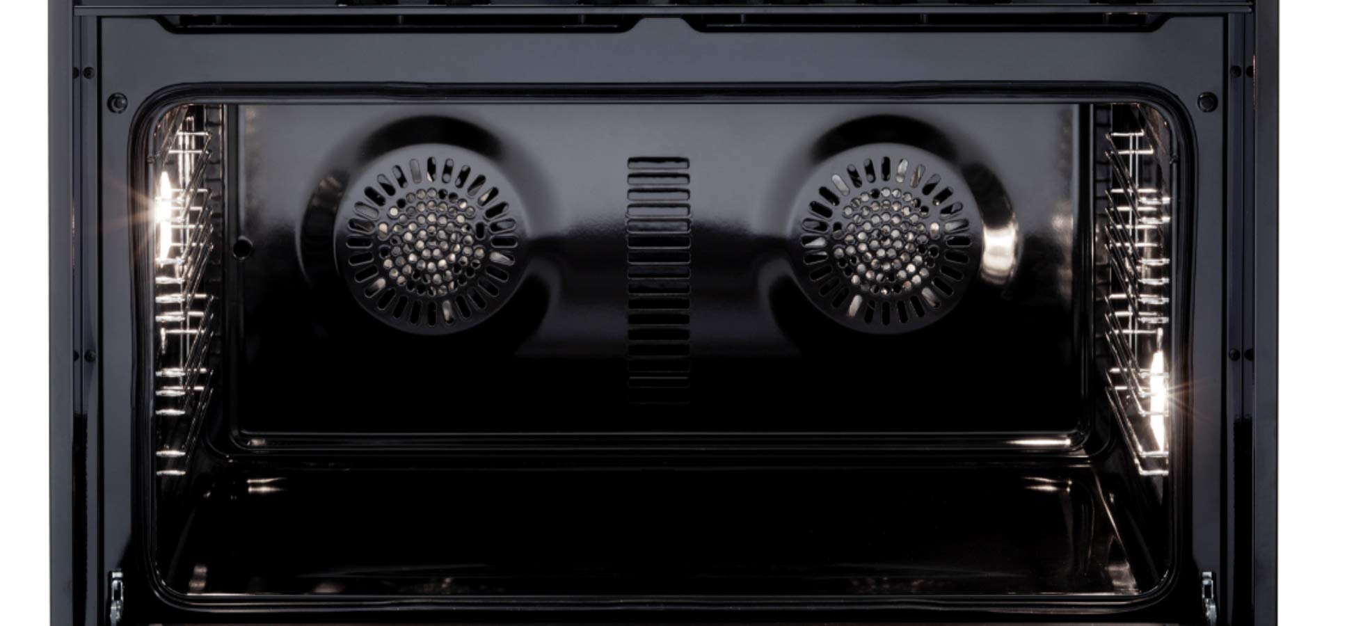 36 Inch 5.0 Cu Ft Electric Range Oven 5 Burners Dual Center