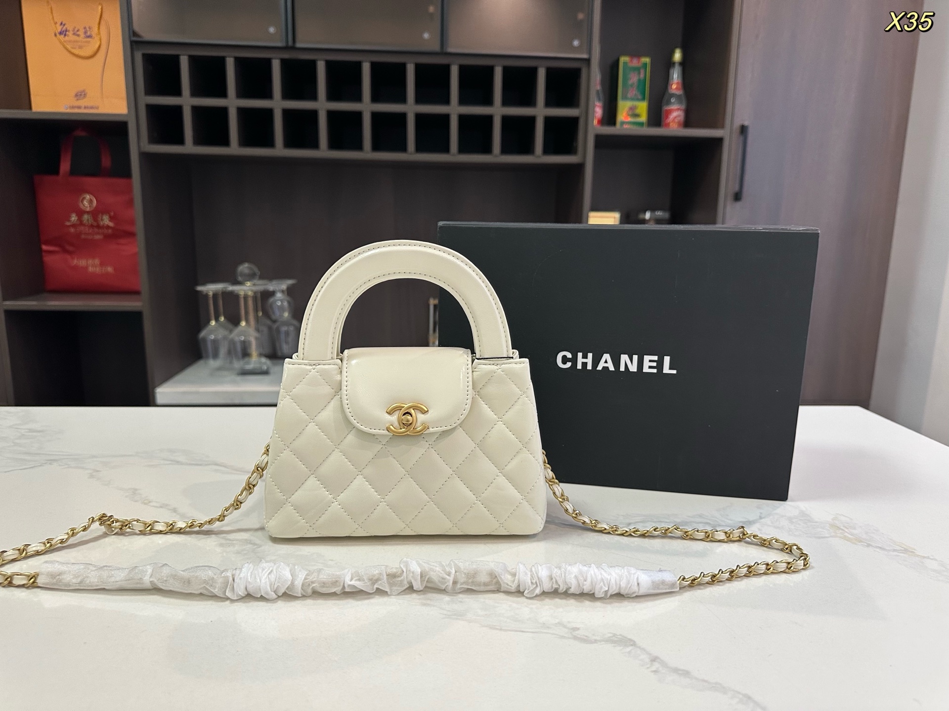 Chanel 23k new kelly bag