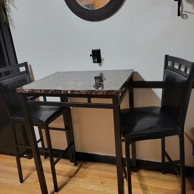 Kissner 2 - Person Bar Height Dining Set