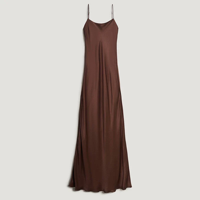 High-end slimming sleeveless cami dress