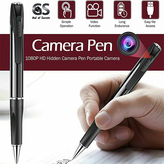 God of Secrets—4K Ultra HD WIFI Spy Clothing Button Nanny Camera DIY