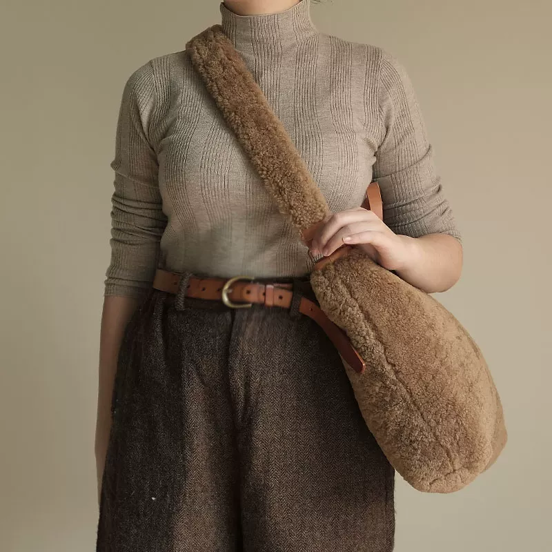 Minimalist tote bag shoulder bag crossbody bag