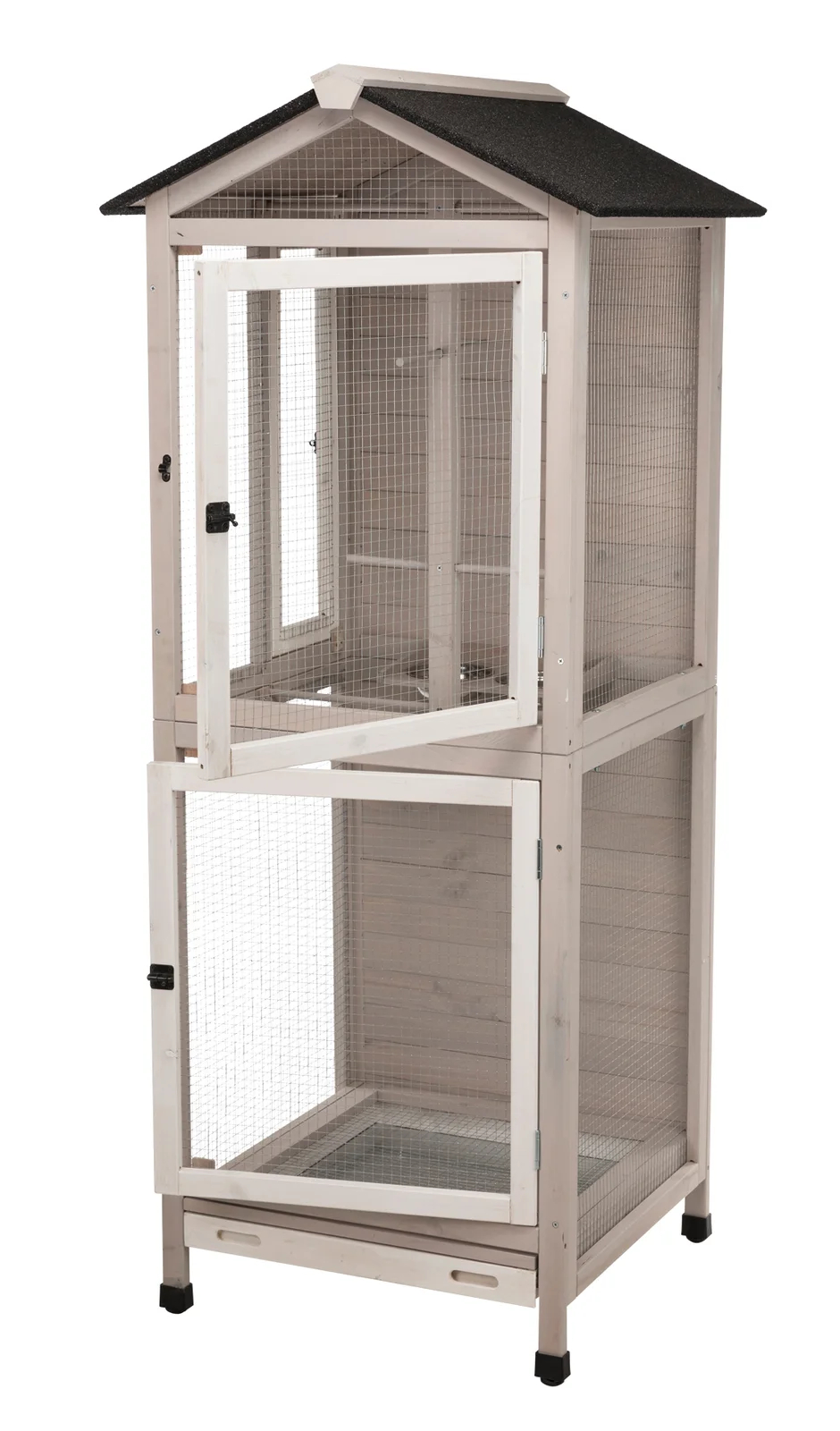 Freddy 70'' Pointed Top Flight Cage with Stand