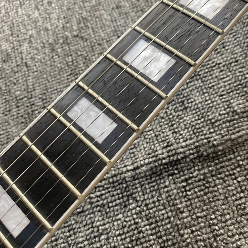 Electric Guitar Flag, Double F-holes, Hollow Body, Chrome Alloy Hardware, 6 strings