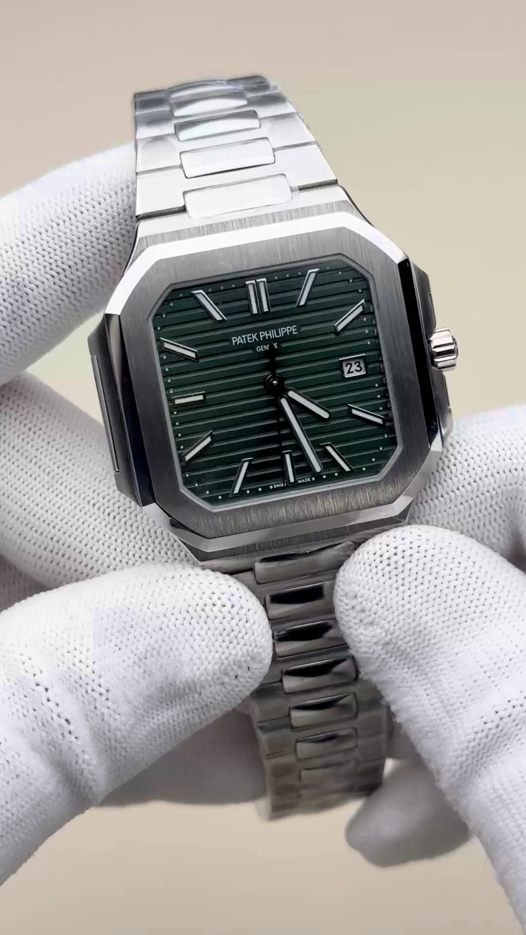 【Super Clone】Patek Philippe Cubitus Date Sweep Seconds 5821 1A 001 Men's Watch