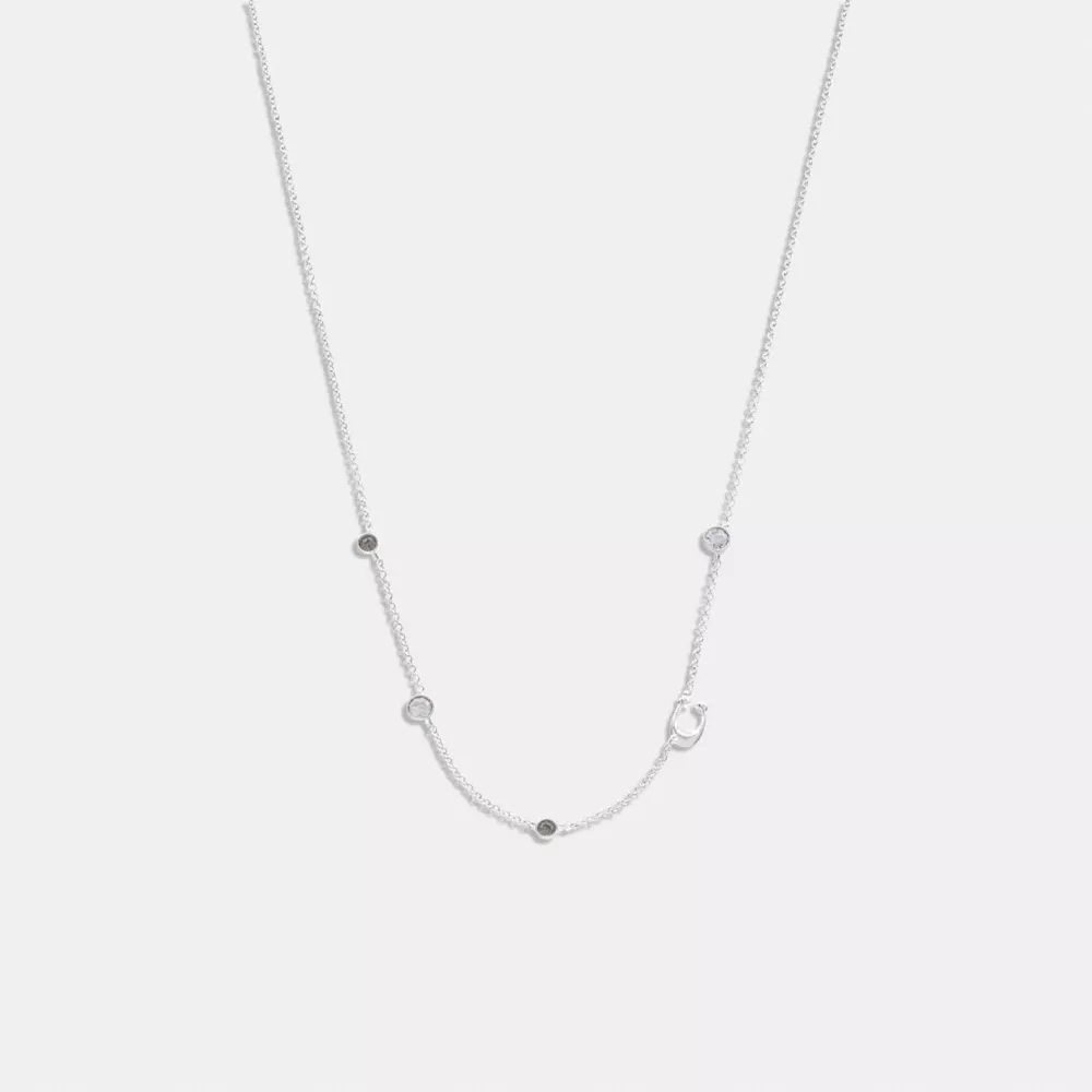 COAthtCH Signature Crystal Necklace