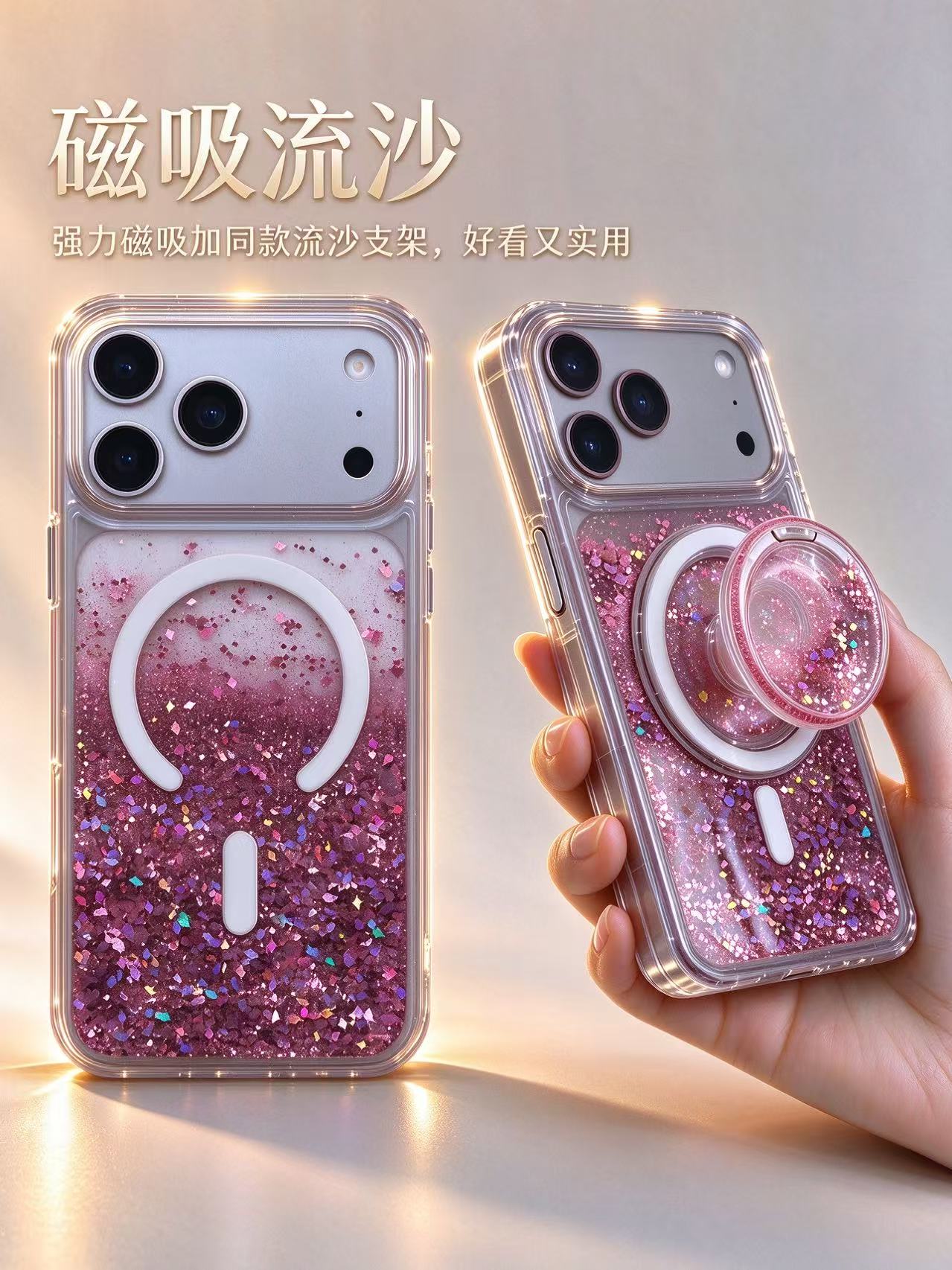 iPhone 17 Pro Max Protective Case Shockproof - back view