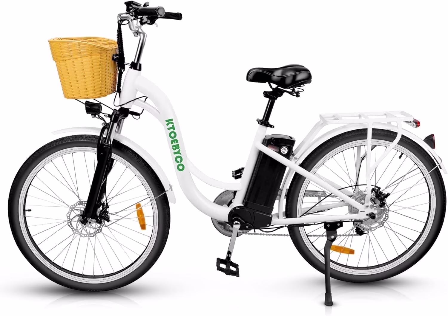 Gpower 22in Electric City Bike, 750W Peak, 48V