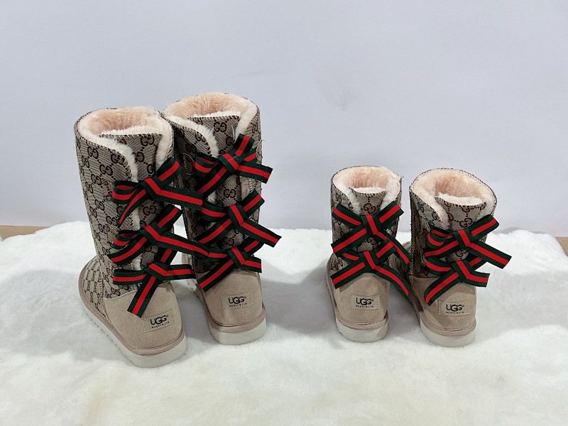 UGG x Gucci Classic Bow Boots