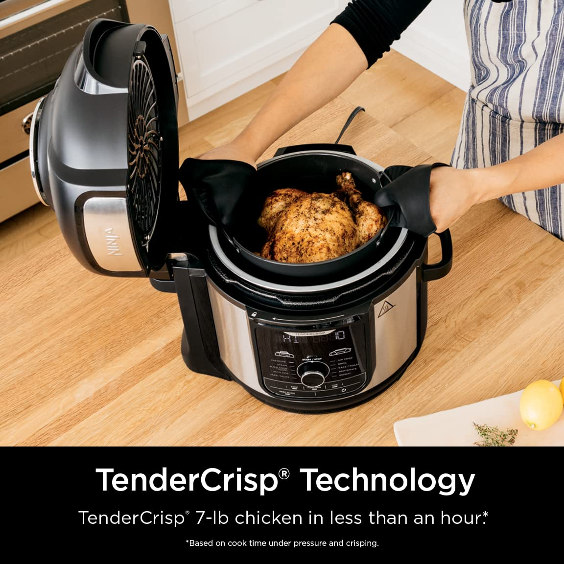Ninja FD401 Foodi 12-in-1 Deluxe XL 8 qt. Pressure Cooker & Air