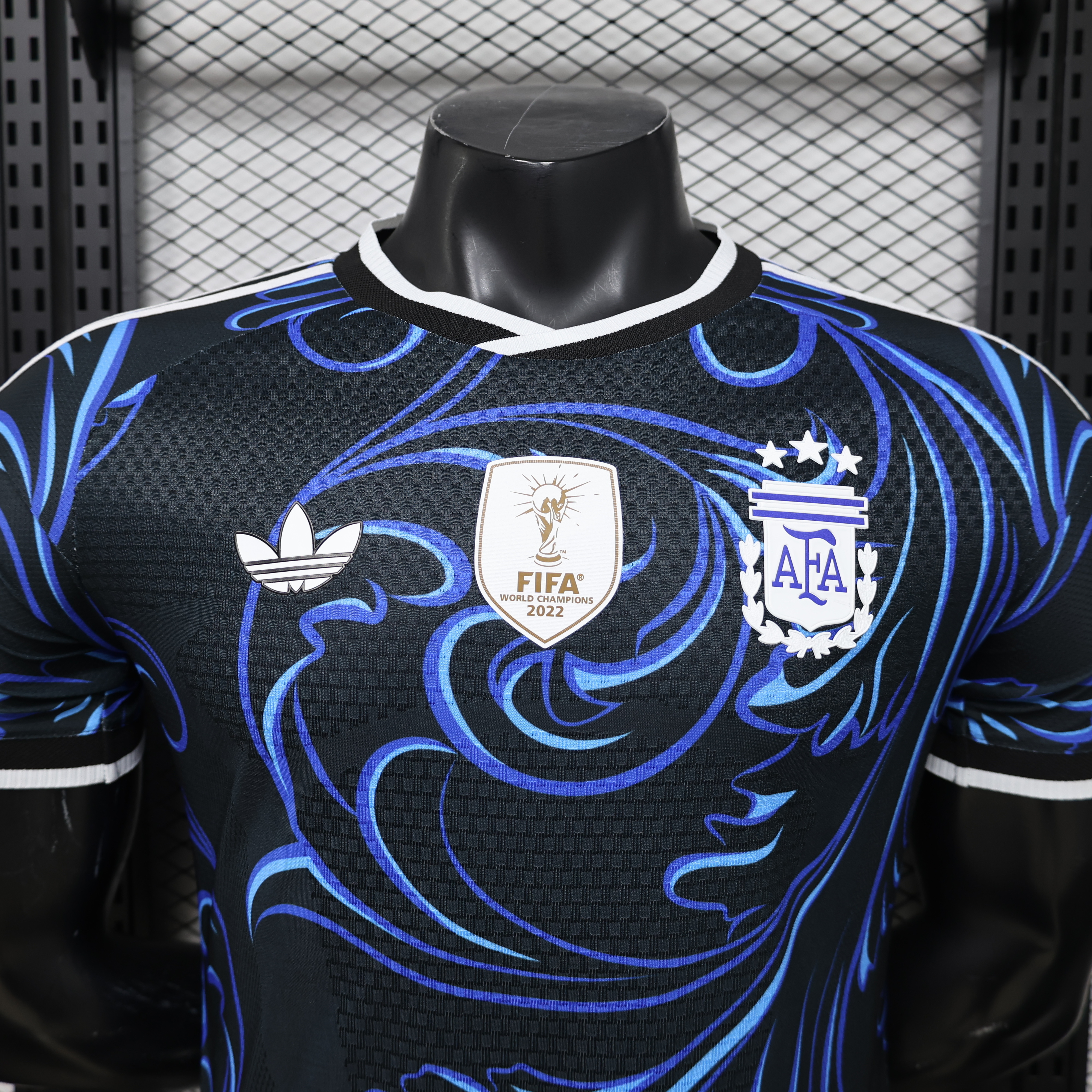 Argentina Away Match Jersey Player Version World Cup 2026