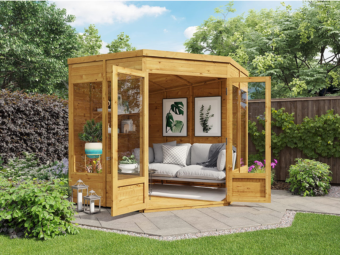 7 x 7 Garden Storage Shed Wooden Summer House Sheds